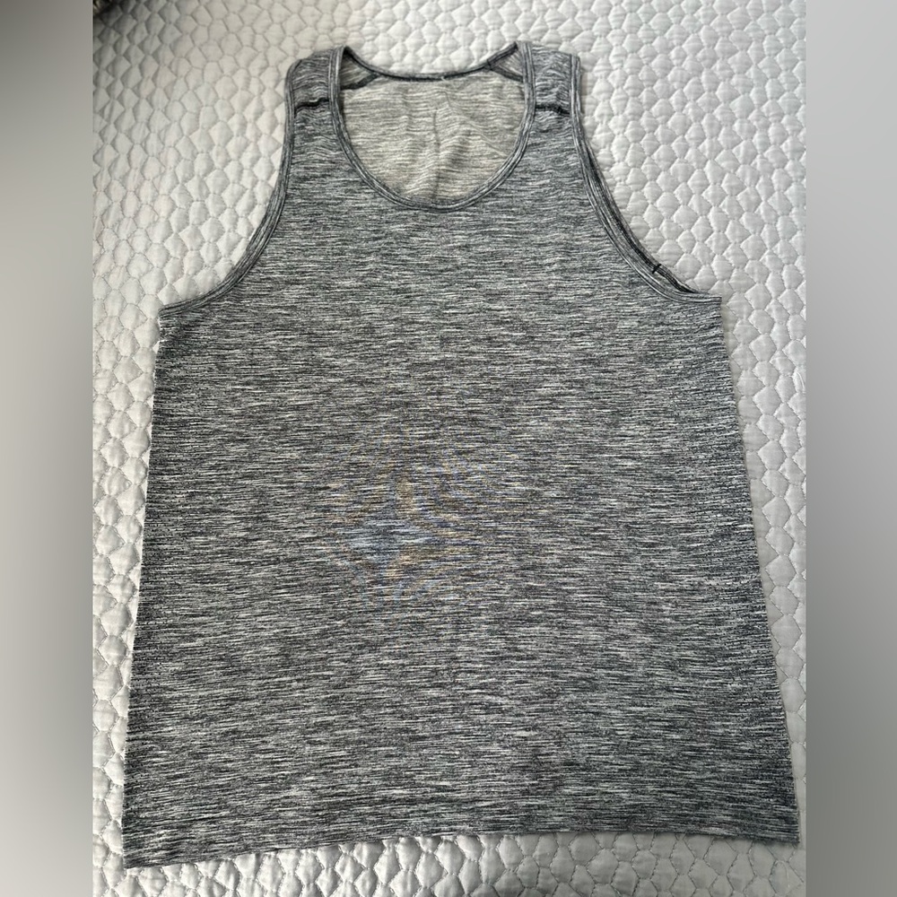 Gray Lululemon Sleeveless Tank Top